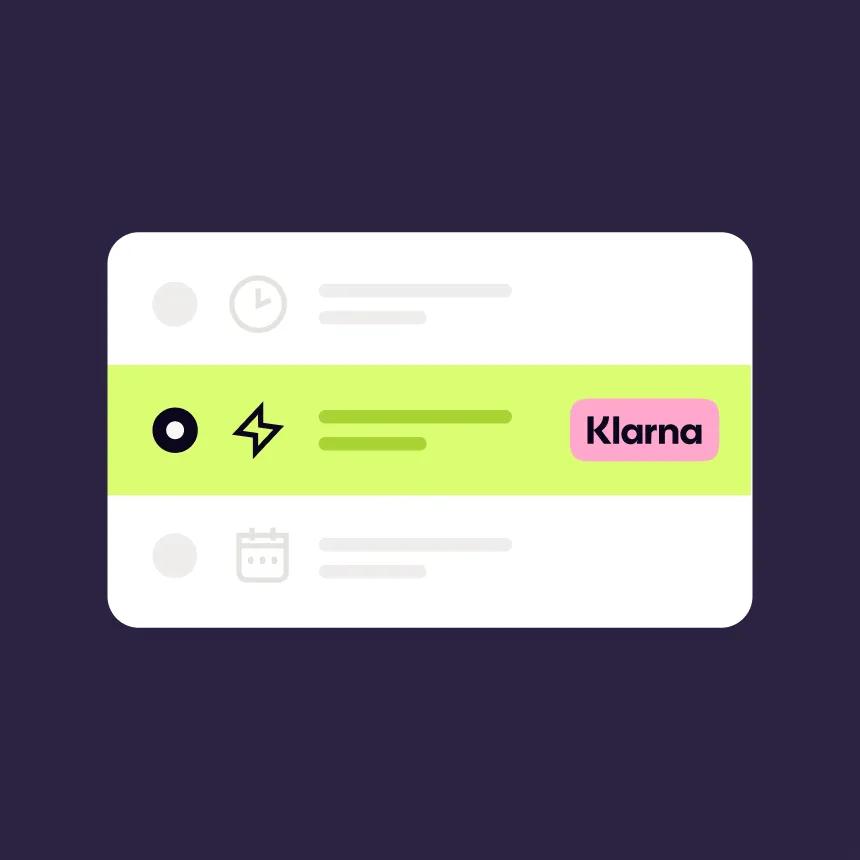 SimplifiedSnippet_Web_PayNow_ChooseKlarna_Eggplant_1x1_Global